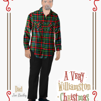 A Very Williamston Christmas Costume Rendering