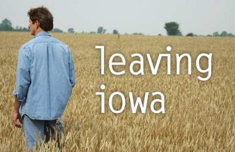 Leaving Iowa logo