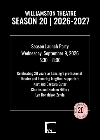 Season Launch Party, Wednesday, September 9, 2026, 5:30-8:00